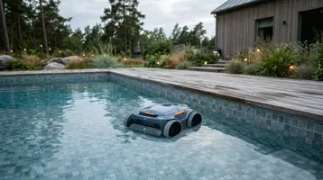 Bedste poolrobot illustreret som poolrobotter hos Robotvalg.dk
