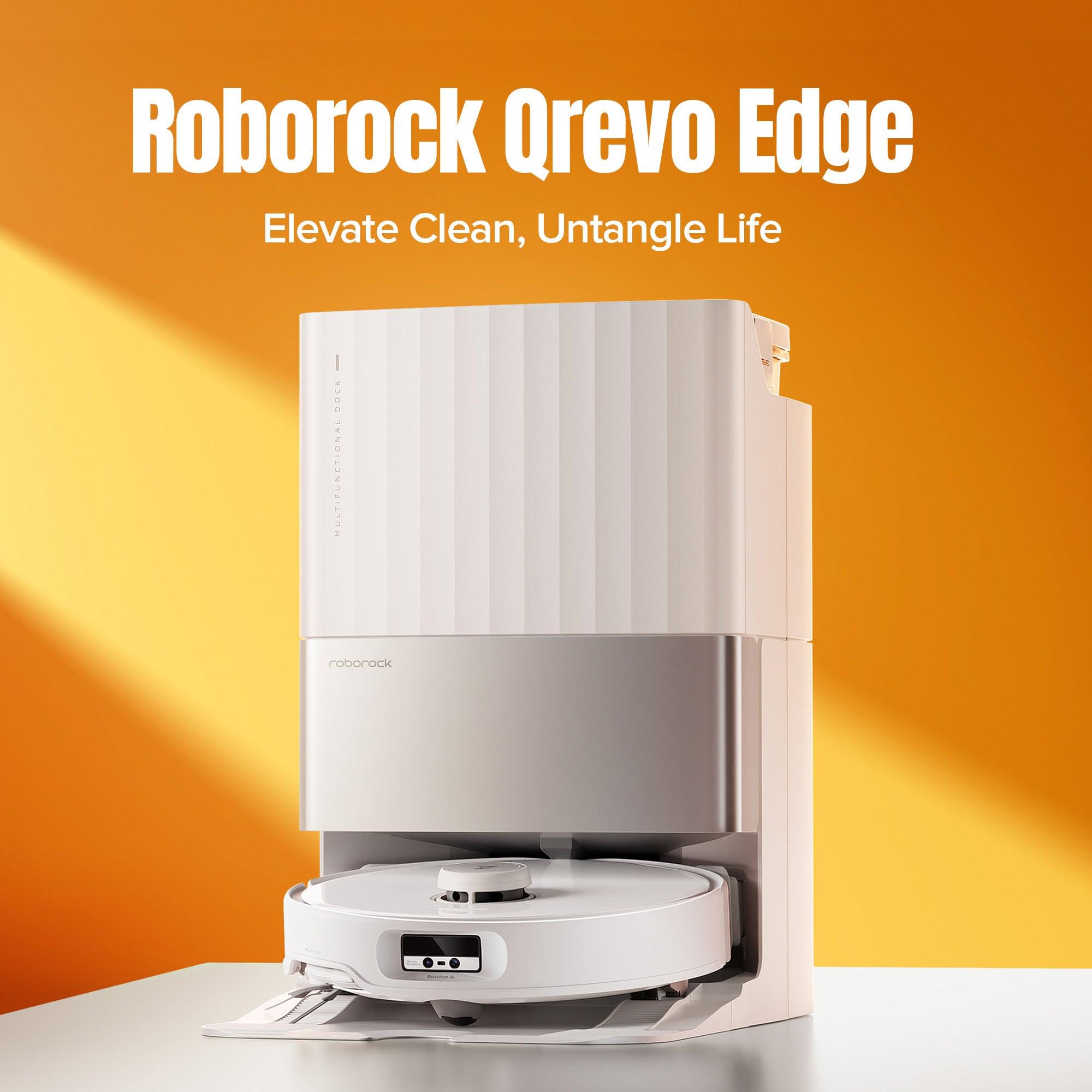 Roborock Robotstøvsuger Qrevo Edge White robotstøvsuger