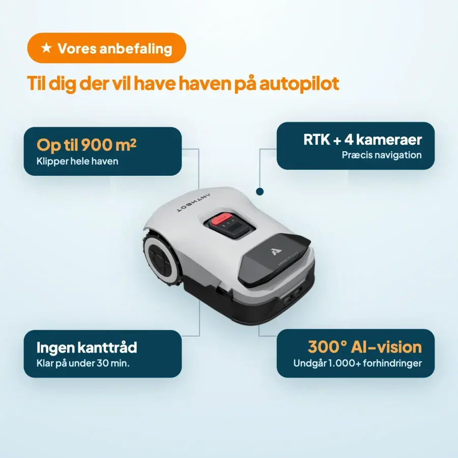 Anthbot Genie 600e kanttrådsfri robotplæneklipper